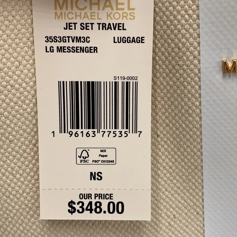 MICHAEL KORS JET SET TRAVEL LARGE MESSENGER CROSSBODY LUGGAGE MULTI COLOR - Picture 16 of 16